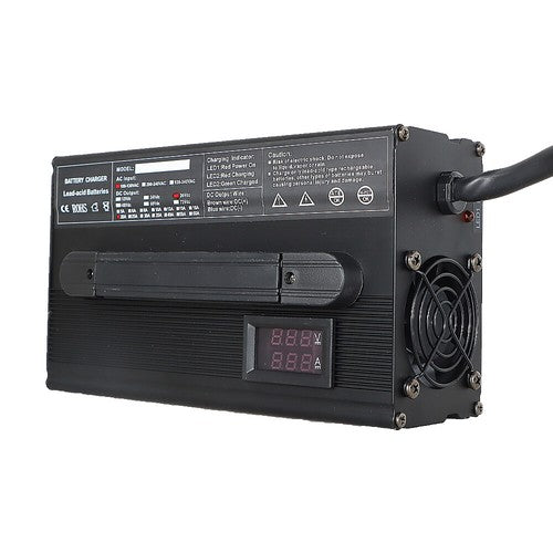 New 36V 20A Battery Charger ���D��� Style Plug Fits For EZGO TXT Golf Cart 1996-Up