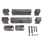 Trailer Hanger Kit for slipper spring 10K lbs Tandem axle spacing Universal