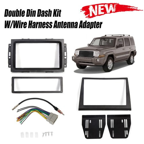 Center Dashboard Cover Double Din Radio Stereo for Jeep Commander 2006-2007