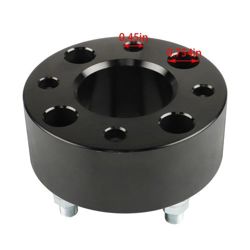 New Wheel Spacers Hub Bore 62mm Thread Size 1/2"x20  4Pcs 2" 4x101.6mm US