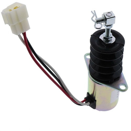 Fuel Shutoff Solenoid for John Deere 3009 3011 3012 3014 3015 4019 4020 Engines