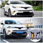 LED Fog Lights DRL Turn Signal Light Pair LH + RH for Toyota CHR C-HR 2016-2019