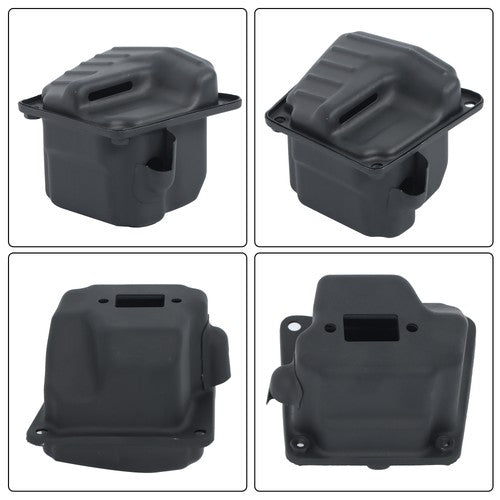 Dual Port Muffler For Holzfforma G444 For Stihl 044 MS440 046 MS460 MS461