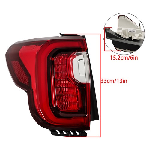 Quality Driver Left Side Rear Tail Light Fit For GMC Acadia SL/SLE/SLT 2020-2023