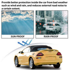 For Mitsubishi Eclipse 2000-05 Convertible Soft Top & Heated Glass window Black