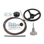 For Waterborne Vehicles 16Ft Boat Rotary Steering System Outboard Kit SS13716 US