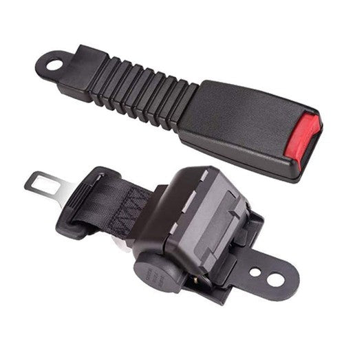 4Sets 42" Golf Cart Seat Belts Lap Set Retractable Fits For EZGO/Yamaha/Club Car