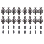 16Pcs 17-4PH Stainless Steel Rocker Arms for Pontiac 287-455 V8 4.3L 1.65 Ratio