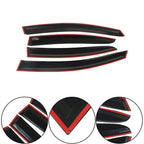 Window Visors Deflector Guard Acrylic Visor Guard Fit For Subaru WRX STI 2015-19