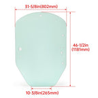 Cab Door Glass Windowpane for John Deere 318E 323E 333G Skid Steer T344818