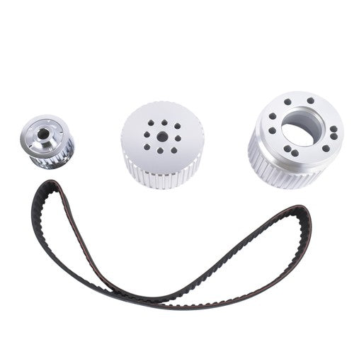 Billet Aluminum Gilmer Belt Drive Pulley Kit for Chevy BBC 396 427 454 SWP/LWP