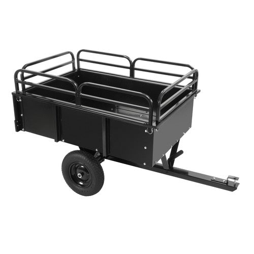 Heavy Duty Dump Cart for UTV ATV Garden Utility Trailer Yard Lawn Mower 750lb