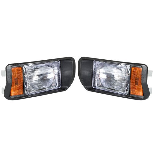 For Club Car DS Factory Size 93+ Driver/Passenger Headlights 101988001/101988002