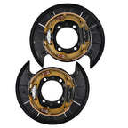 2 Pack Rear Brake Parking Plate Left & Right Set for Hyundai Santa Fe 2006-2009
