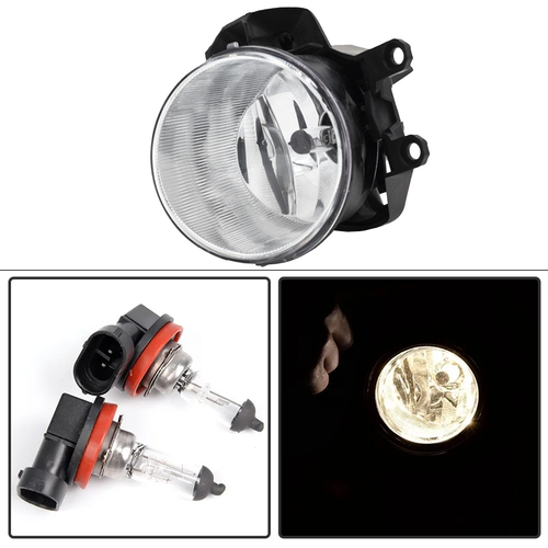 Clear Bumper Fog Lights Driving Lamps for 2016-2018 for Toyota RAV4 w/Wiring