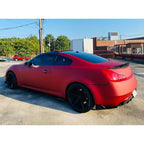 Rear Lower Bumper JDM Style Diffuser Lip for Infiniti G35 03 07 2DR Coupe Black