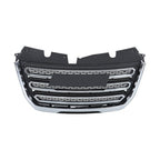 New Chrome Plastic Front Upper Bumper Grille Fit For GMC Terrain SLT 2016 2017