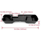 Underseat Storage Box for 14-19 Silverado Sierra 1500 2500HD Extended Double Cab