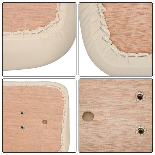 New 2× Seat Back Cushion Assembly White For Club Car DS Golf Cart 1979-2000.5