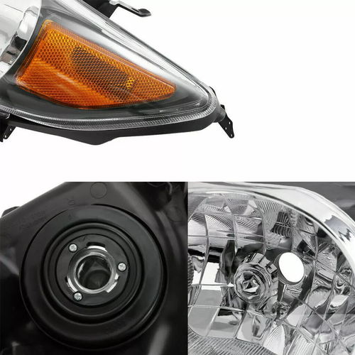 Headlights Front Bumper Fog Light Cover Set for 2011-2013 for Toyota Corolla
