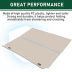 For EZGO Medalist TXT 1994-2014 Tinted Fold Down Golf Cart Windshield Windscreen
