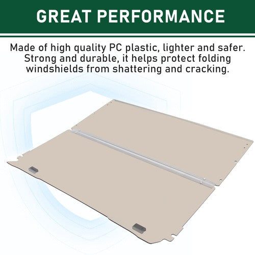 For EZGO Medalist TXT 1994-2014 Tinted Fold Down Golf Cart Windshield Windscreen
