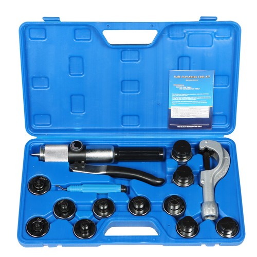 3/8" to 1-5/8" HVAC Hydraulic Swaging Tool Kit For Copper Tubing Expanding