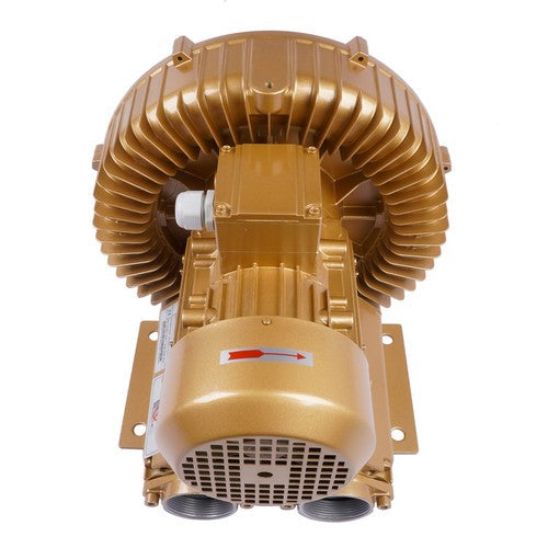New Regenerative Blower 220V-480V 3 Phase 1.5 Kw 60Hz -150 mBar Vacuum 2" In/Out