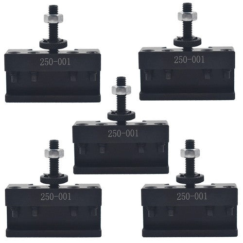 5Pcs OXA #1 250-001 Quick Change Turning Facing Tool Post Holder For Lathe CNC