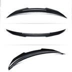 Fit 2018-2024 Infiniti Q50 Rear Diffuser & Trunk Spoiler Wing Carbon Fiber Style
