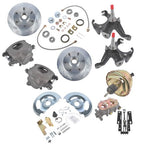 For Chevy C10 Suburban Base Truck Front Disc Brake Conversion Kit 6 Lug Wheels