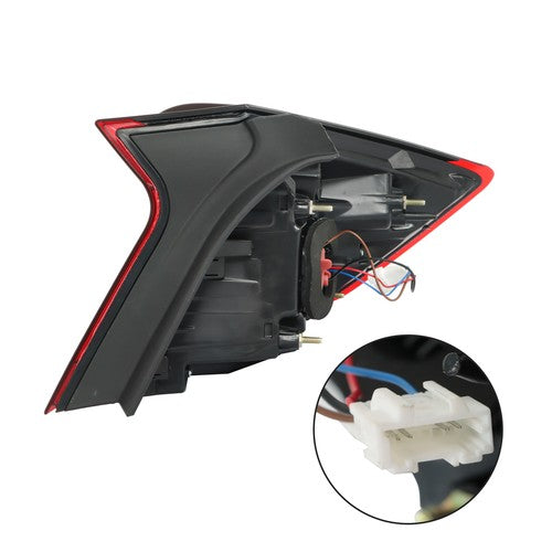 Red Tail Light For Hyundai Sonata 2020-2022 Outer Lamp LH/Driver LED Rear Chrome