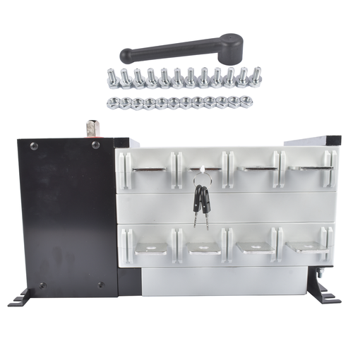 Industrial Automatic Transfer Switch 4P 630A 110V or 220V Plastic Copper Steel