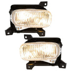 Front Fog Driving Lights Clear Lens Bulbs For Toyota Tundra 2000-2006 LH RH