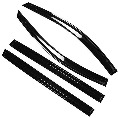 Window Visors 4pcs Fit For Toyota Sienna 2004-09 Acrylic Visor Guard Vent Shade