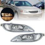 For Toyota Corolla 2005-2008 Camry 02-04 Front Bumper Fog Light Lamp Clear Lens