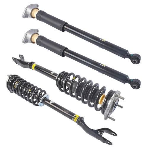 4Pcs Front Rear Shock Absorbers Struts w/o ADS For Mercedes W213 E300 E450 17-23