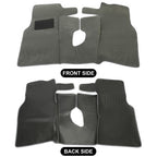 6 Pieces Full Set Carpet Kit Floor Mat Gray for Jeep Wrangler TJ 97 06