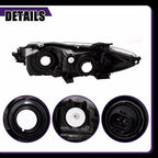 Black Headlight Set Halogen Headlamp for 2015-2017 Toyota Camry LE SE Pair