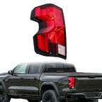 Left Tail Light Assembly Halogen Black For Chevrolet Colorado 2023 2024 2025