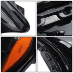 Headlight Headlamp For Chevy Bolt EUV 2022-2023 LED Right Side Black Housing