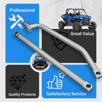 High Clearance Radius Rods Bars 4 Pieces with Hardware for Polaris Rzr 1000 Xp Eps 15-17