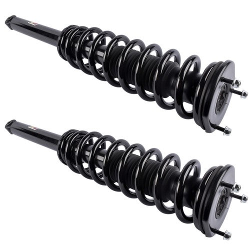 2× Coil Spring Shock Strut Rear Left & Right for Tesla Model S 85D 2011-2016 RWD