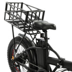 ECOTRIC Rear Rack Bike Basket Large Bicycle Electric Bike Basket