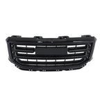 New Gloss Black Plastic Front Bumper Grille For GMC Sierra 1500 2016 2017 2018
