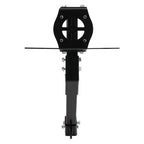 Black Steel Hitch Mounted Spare Tire Carrier for Kawasaki Teryx4 800 2014 2025