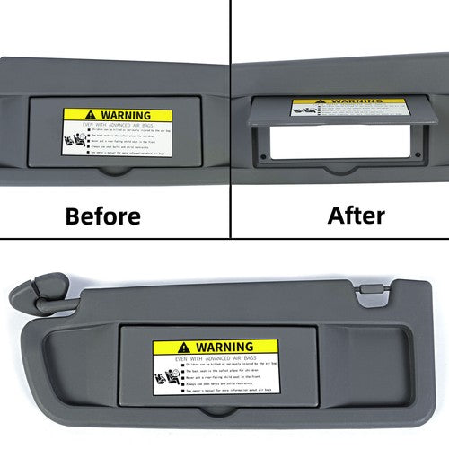 Driver Side Left Sun Visor for Honda Civic 2006 2007 2008 2009 2010 2011