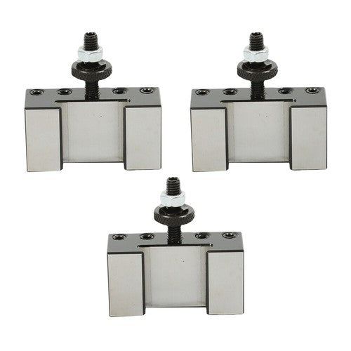 3 PCS OXA #1 Quick Change Turning & Facing Lathe Tool Post Holder 250-001 New