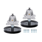 2pcs Spindle Assembly For MTD Cub Cadet 46" Deck 918-04865A 618-04636