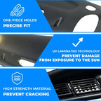 Dash Bezel Dashboard Cover Overlay for 1998-2002 Dodge Ram 1500 2500 3500 Pickup